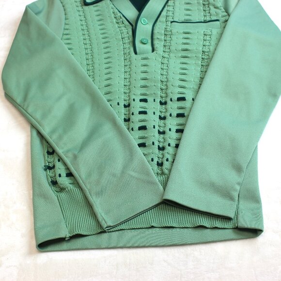 Vintage 70s Valentino Designer Sweater Mens XS - Picture 5 of 9